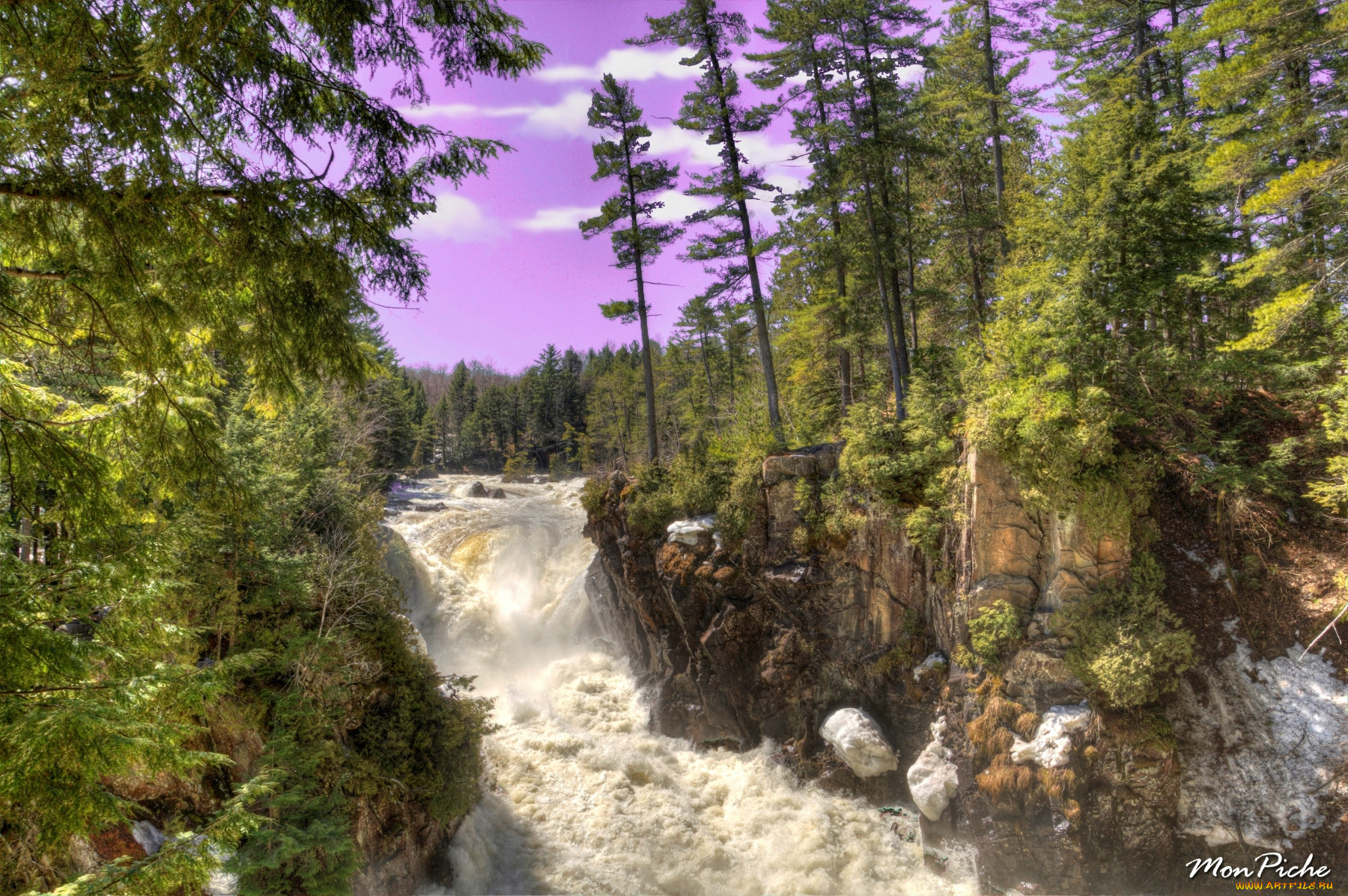 the, dorwin, falls, regional, park, in, rawdon, , , 